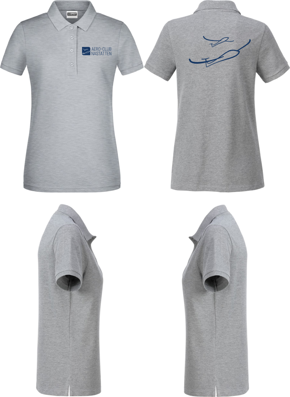 Damen Premium Poloshirt Aero-Club Nastätten [STICK]