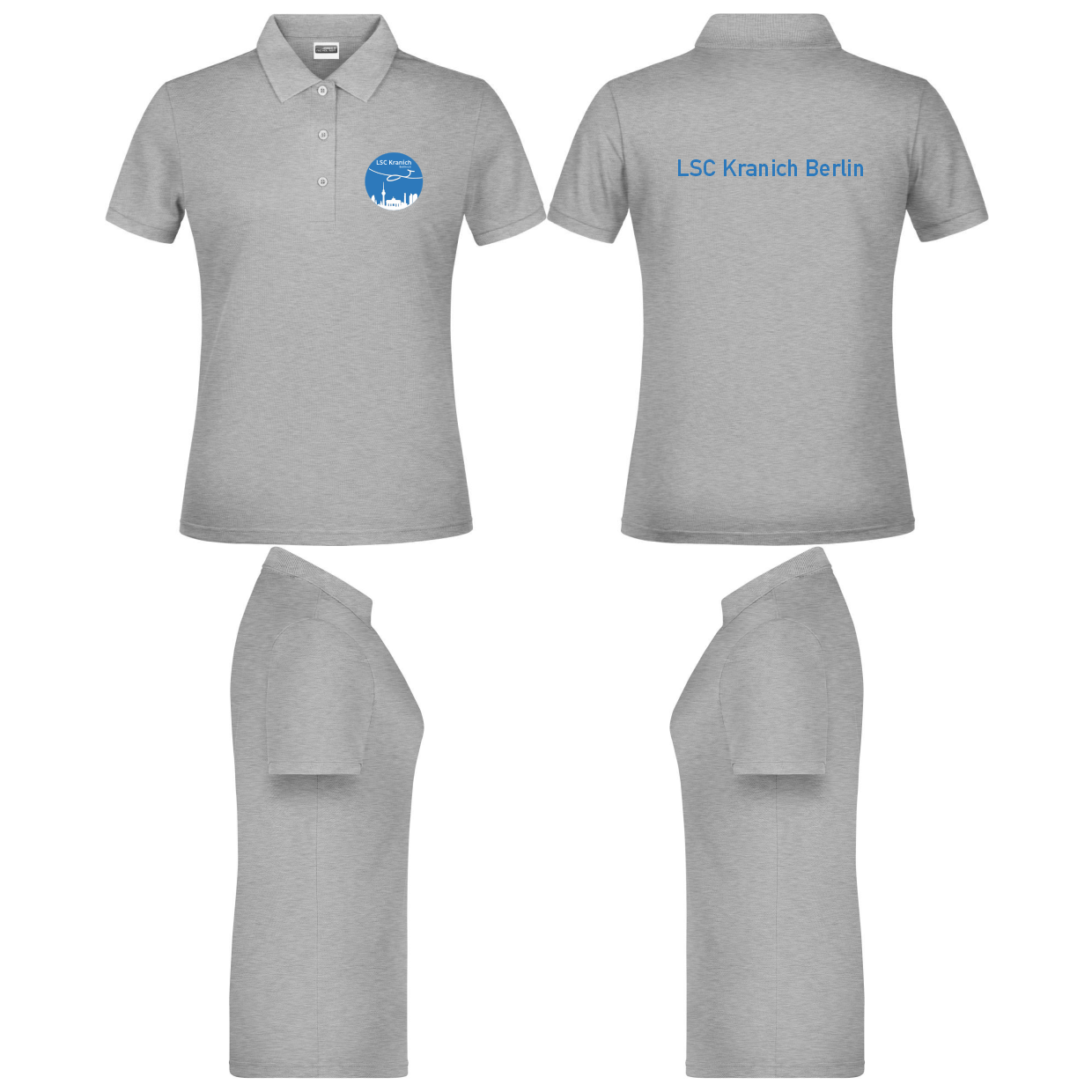 Damen Poloshirt LSC Kranich Berlin