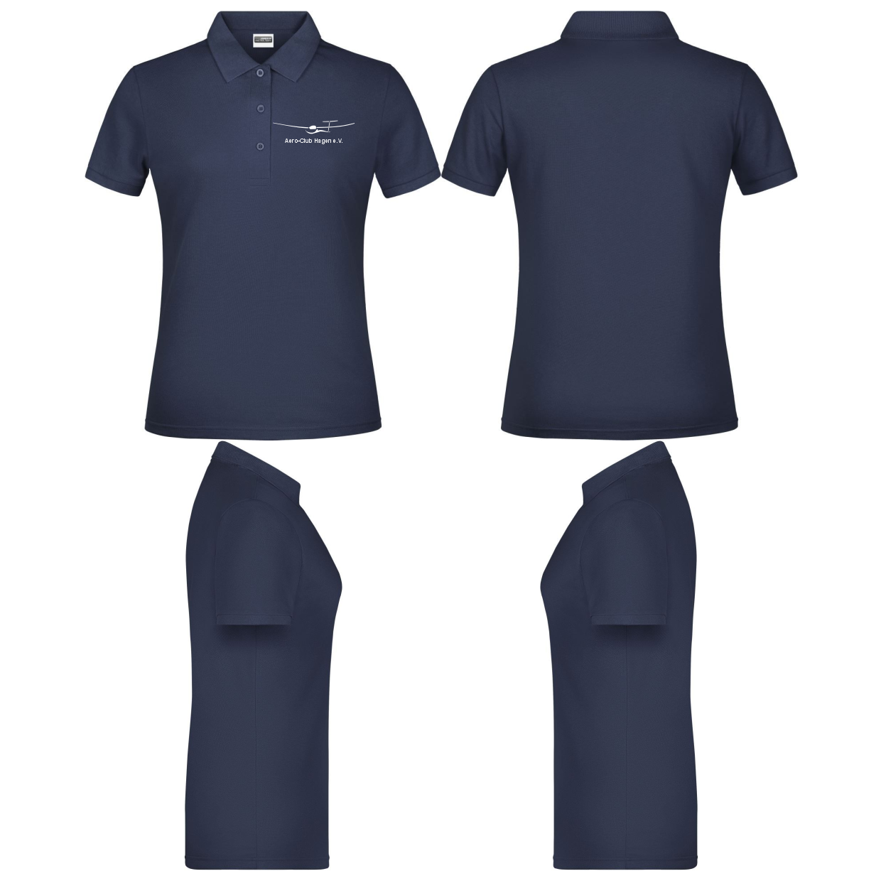 Damen Poloshirt Aero-Club Hagen