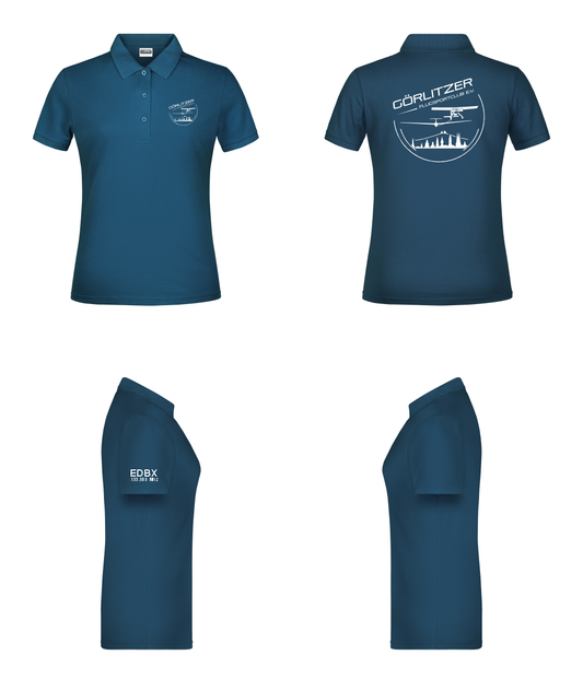 Damen Poloshirt Görlitzer Flugsportclub