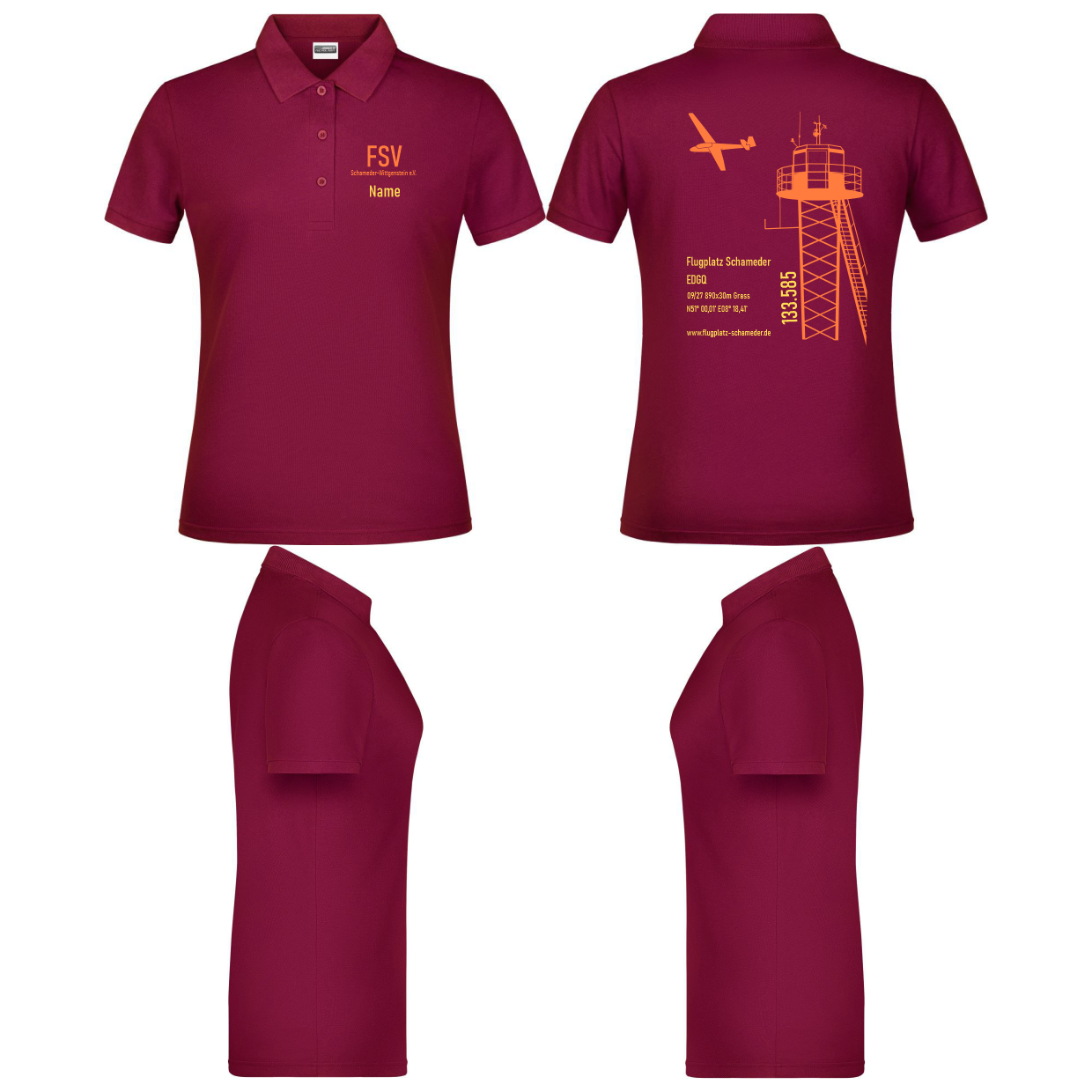 Damen Poloshirt FSV Schameder-Wittgenstein e.V.