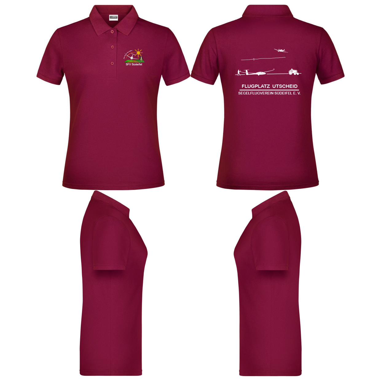 Damen Poloshirt SFV Südeifel (100% Baumwolle)