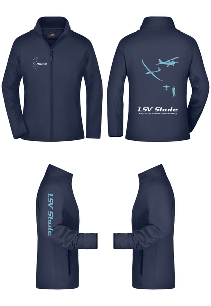 Damen Softshelljacke LSV Stade (100% Polyester)