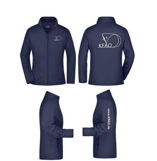 Damen Softshelljacke Kunstflugförderverein Aufschwung Ost