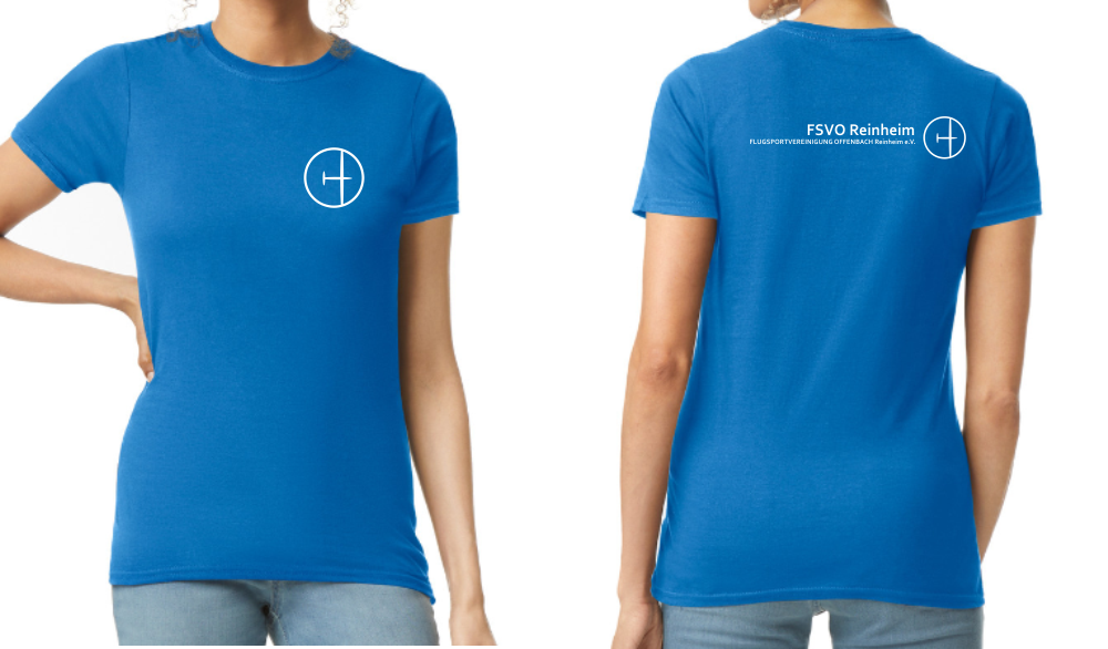 Damen T-Shirt FSVO Reinheim (100% Baumwolle)
