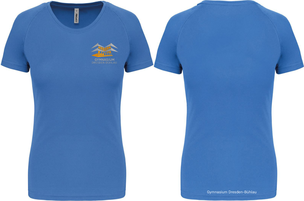 Damen Sport T-Shirt Gymnasium Dresden-Bühlau