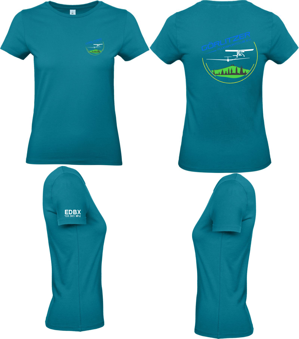 Damen T-Shirt Görlitzer Flugsportclub