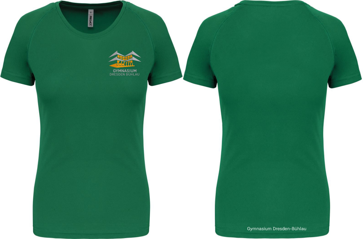 Damen Sport T-Shirt Gymnasium Dresden-Bühlau