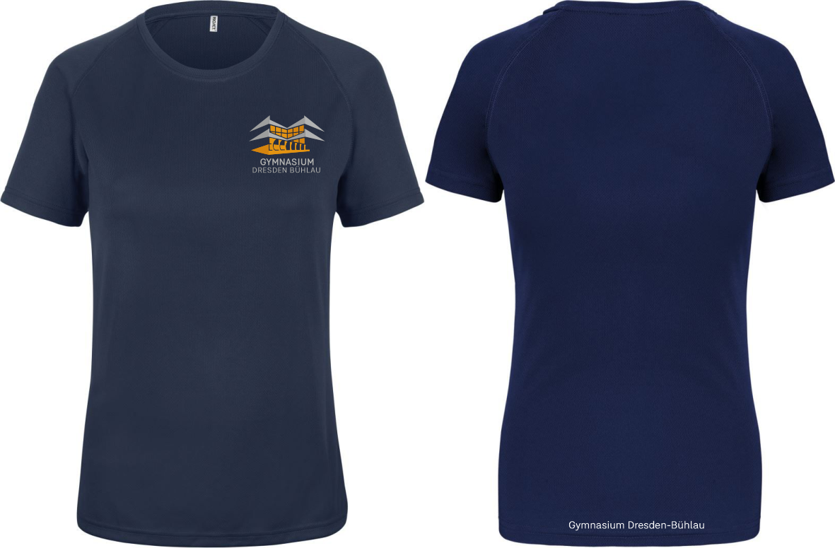 Damen Sport T-Shirt Gymnasium Dresden-Bühlau