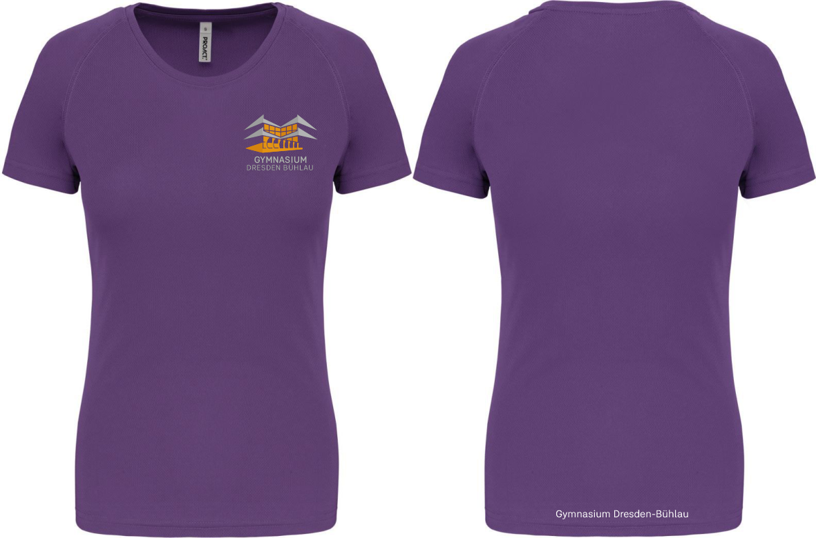 Damen Sport T-Shirt Gymnasium Dresden-Bühlau