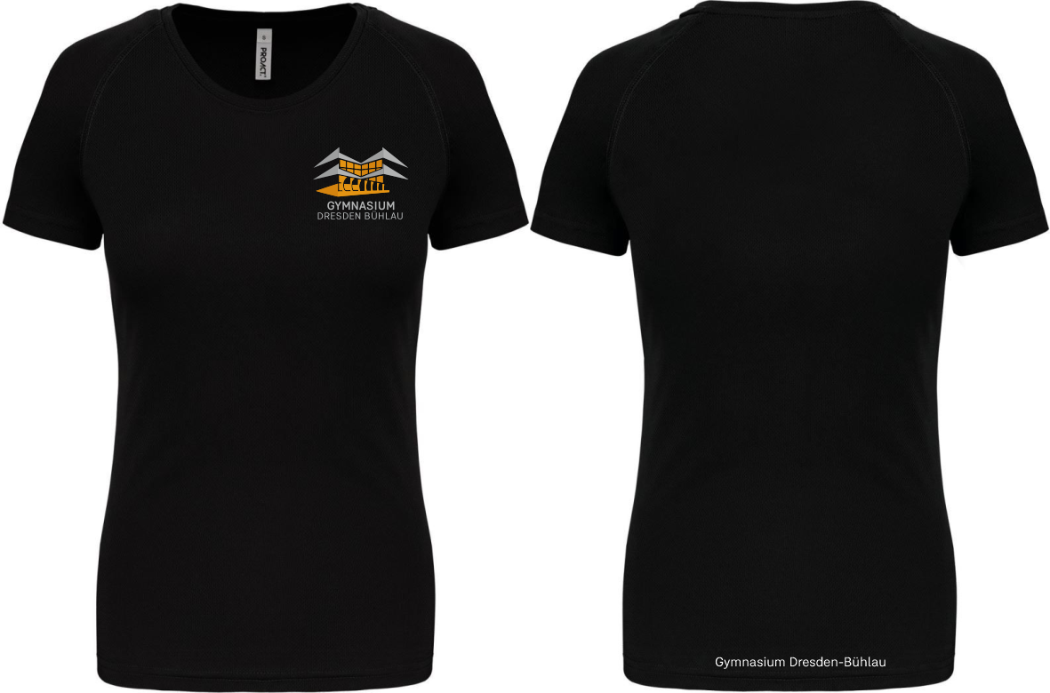 Damen Sport T-Shirt Gymnasium Dresden-Bühlau