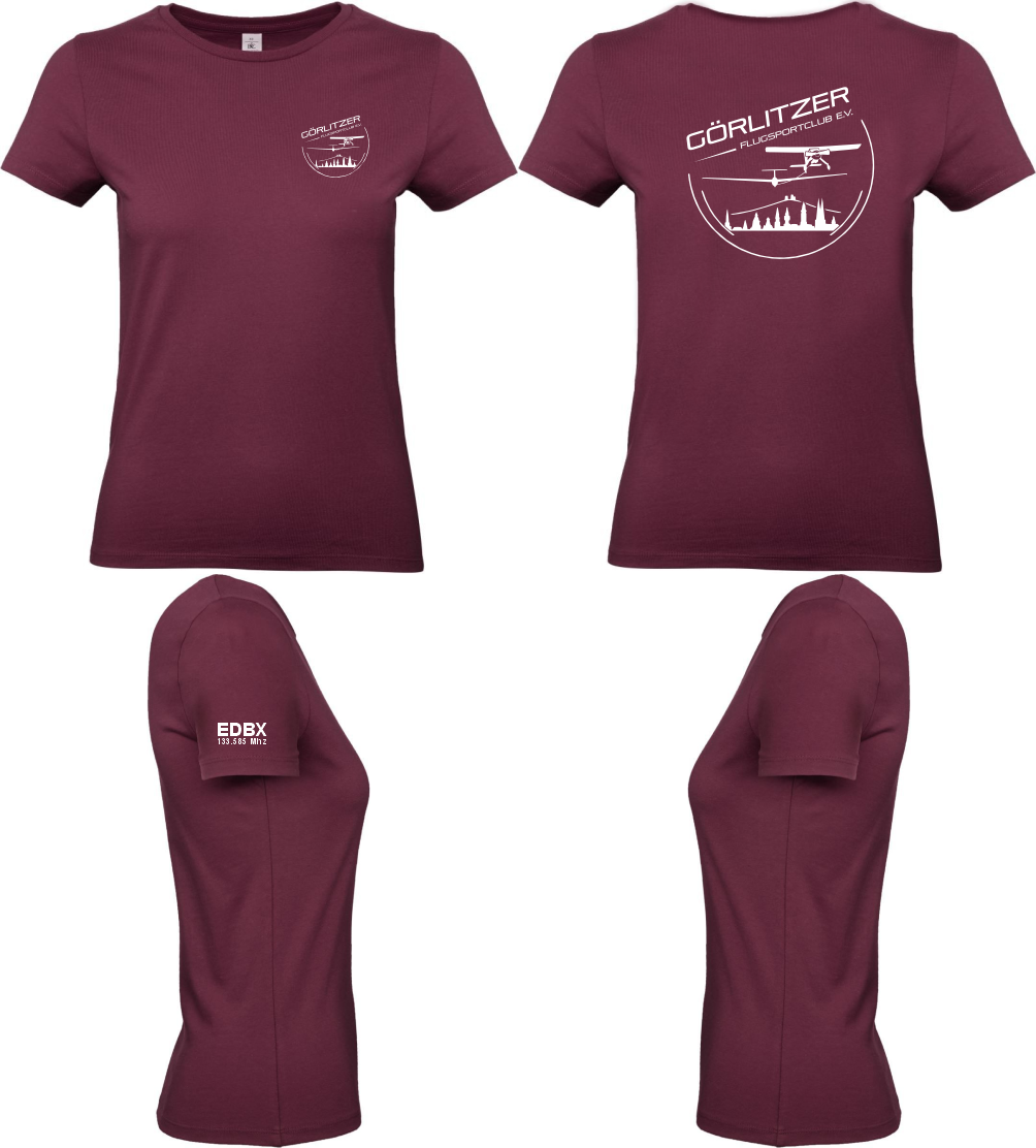 Damen T-Shirt Görlitzer Flugsportclub