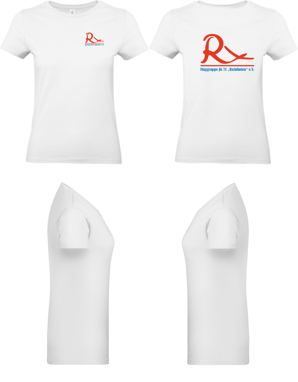 [DRUCK] Damen T-shirt Fluggruppe JG 71 R