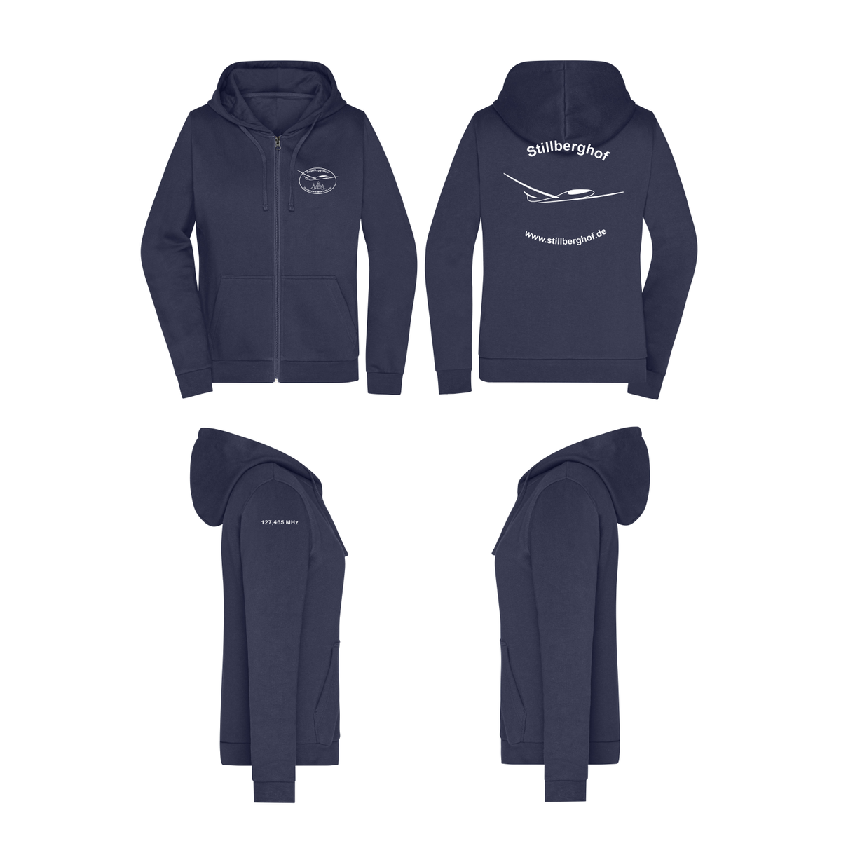 Damen ZIP-Hoodie SFG Donauwörth