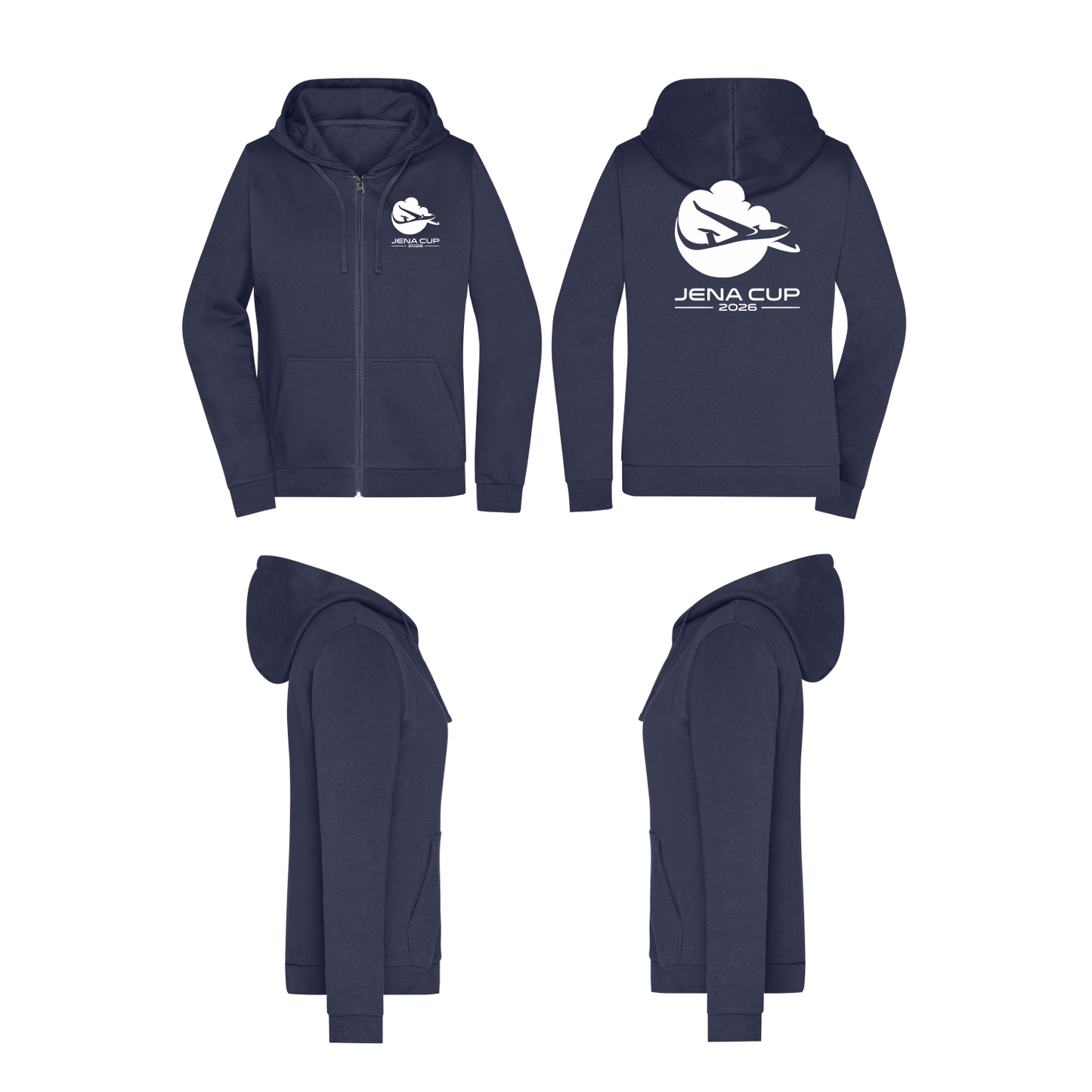 Damen ZIP-Hoodie JenaCup 2026