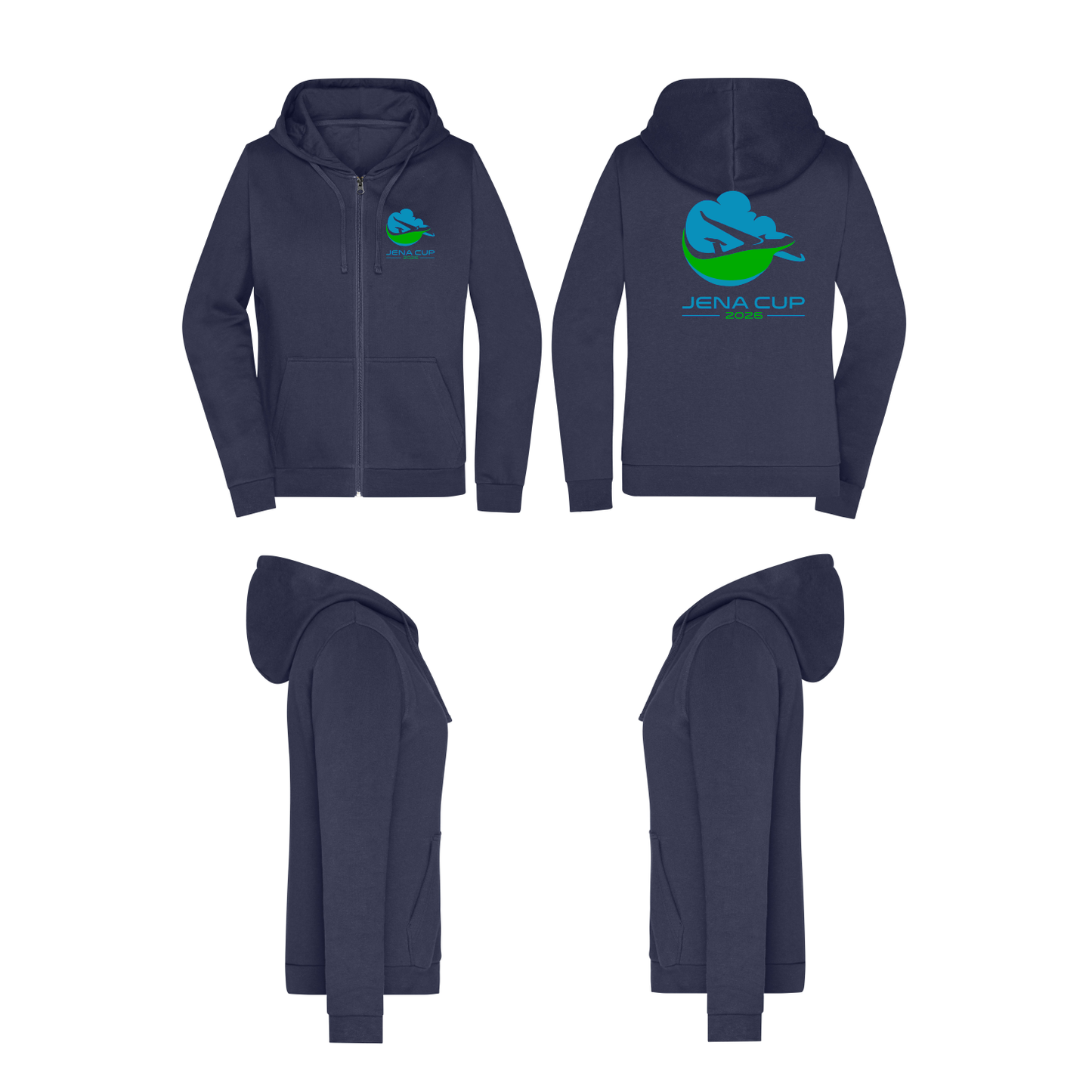 Damen ZIP-Hoodie JenaCup 2026