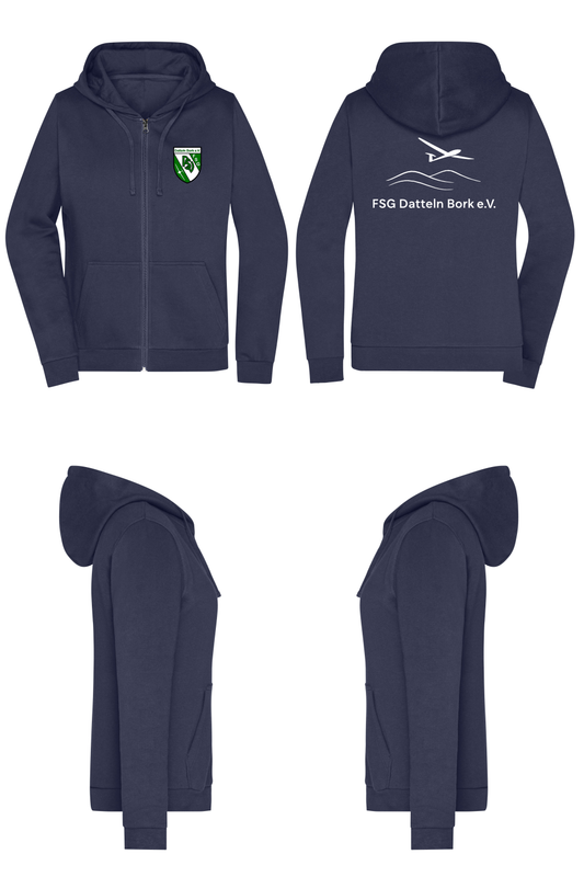 Damen ZIP-Hoodie FSG Datteln Bork
