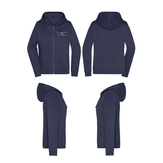 Damen ZIP-Hoodie Aero-Club Hagen