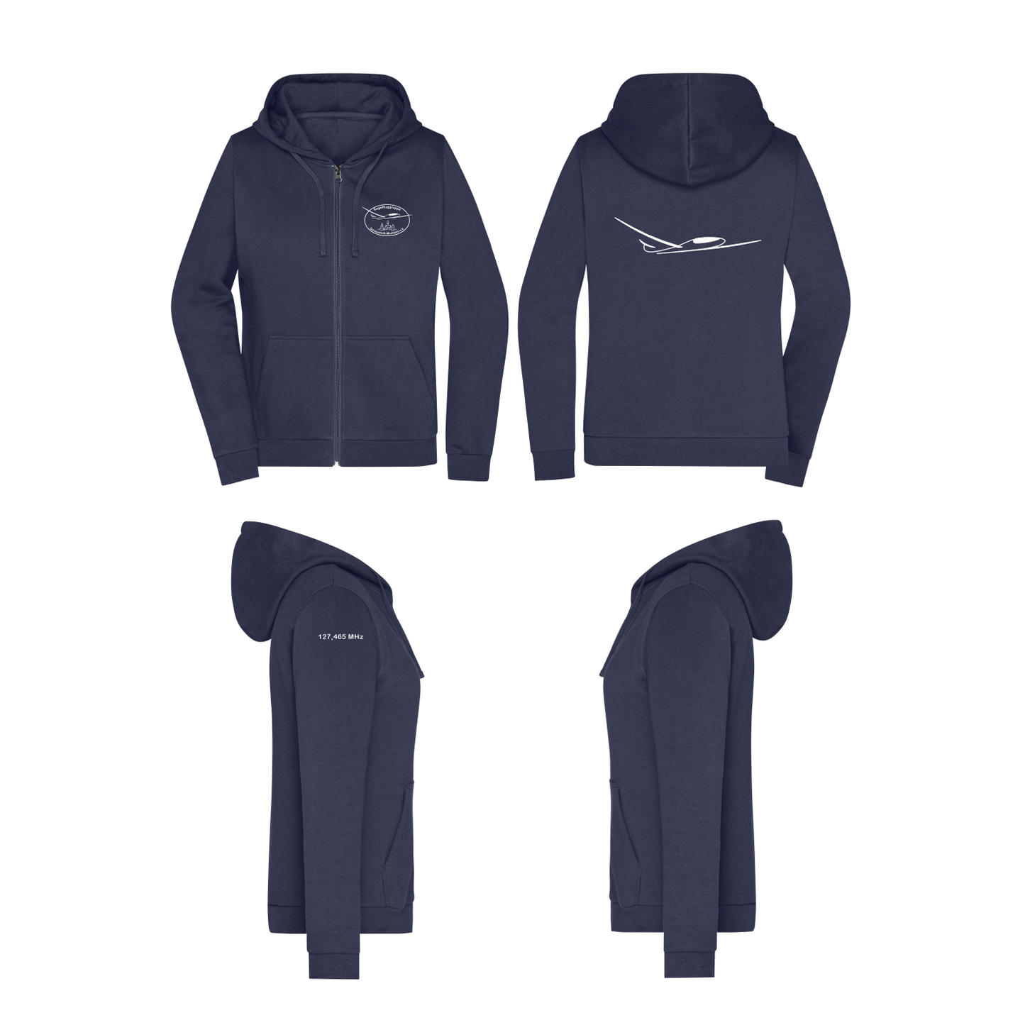 Damen ZIP-Hoodie SFG Donauwörth