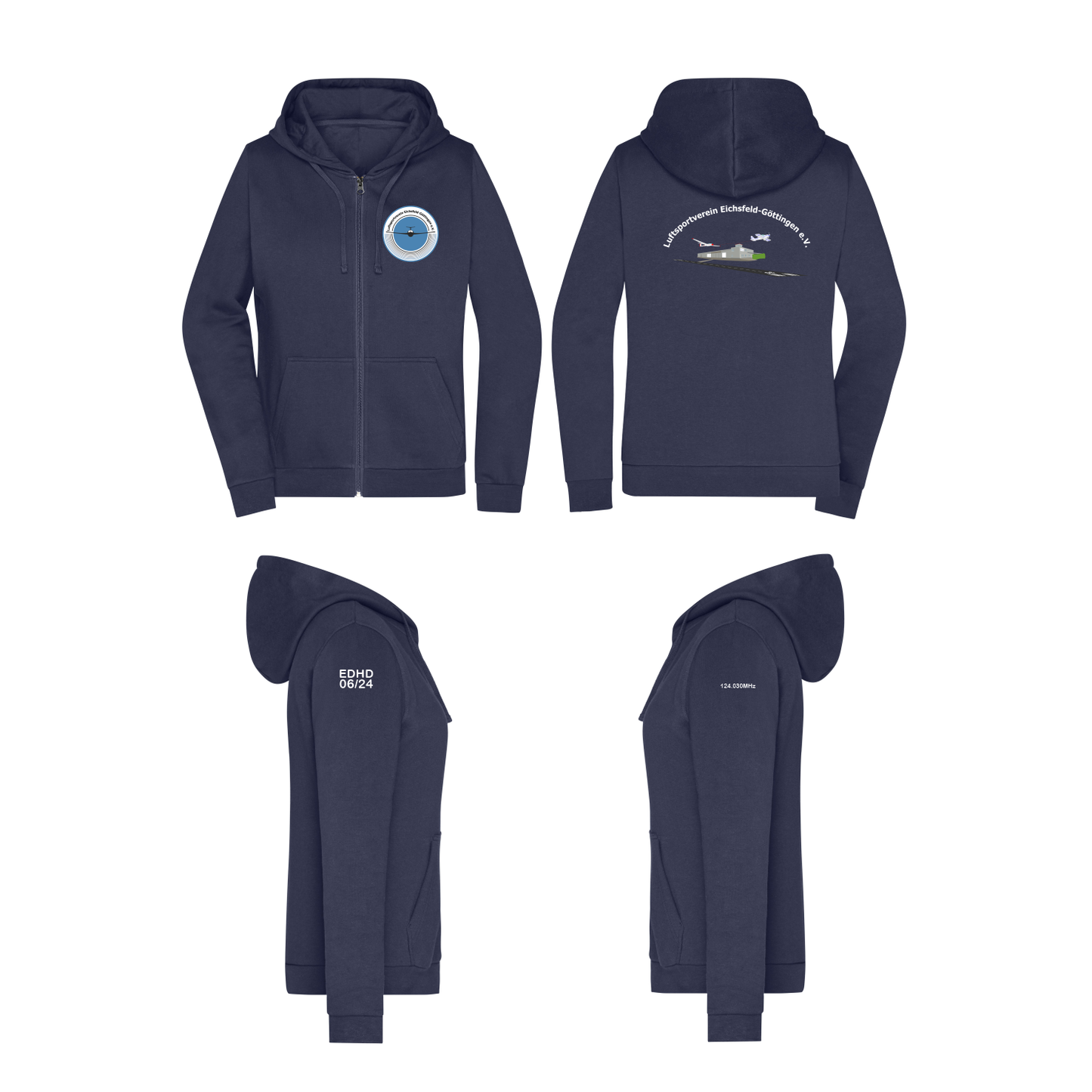 Damen ZIP-Hoodie LSV Eichsfeld-Göttingen