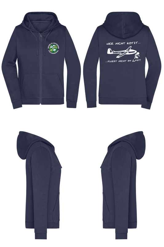 [Spruch] Damen ZIP-Hoodie SFV Vulkaneifel