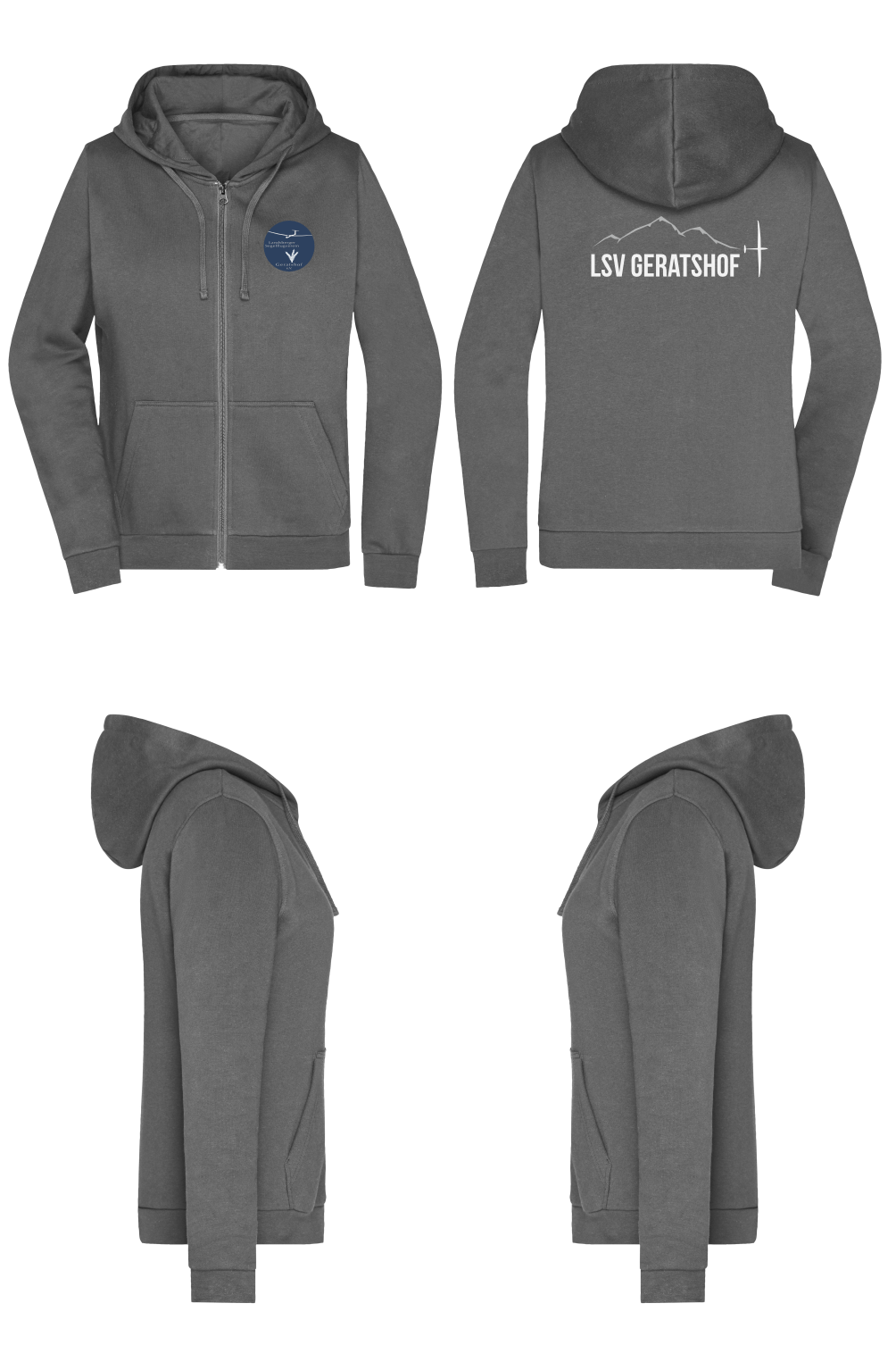 Damen ZIP-Hoodie LSV Geratshof