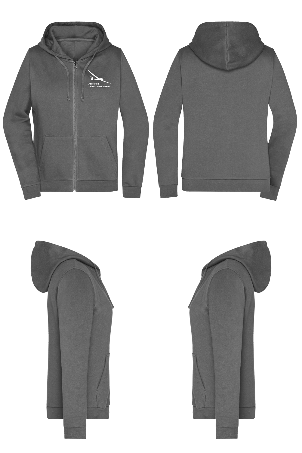 Damen ZIP-Hoodie AC Tauberbischofsheim