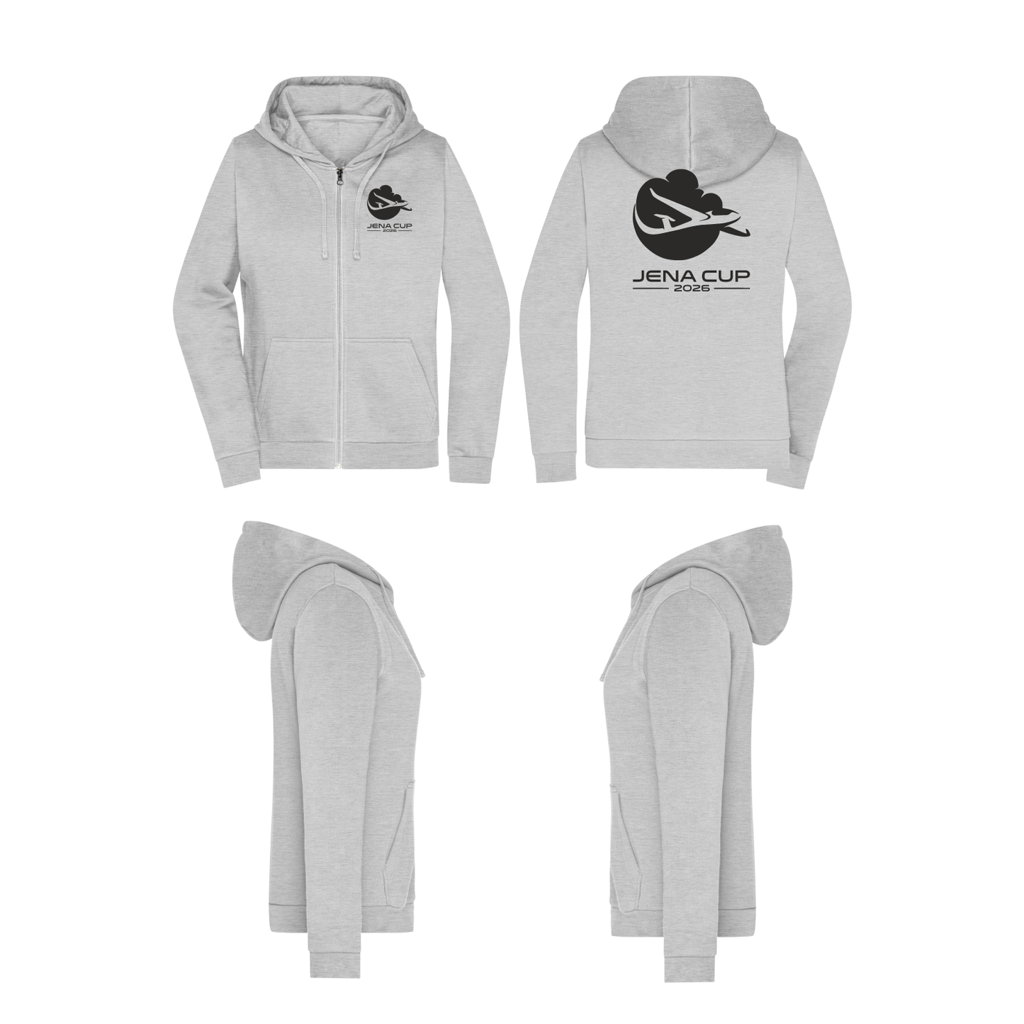 Damen ZIP-Hoodie JenaCup 2026