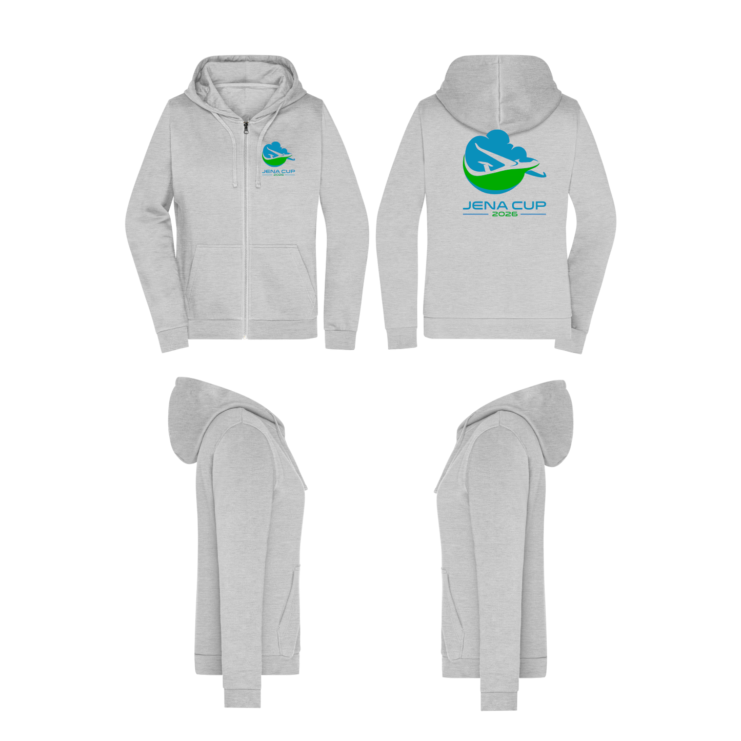Damen ZIP-Hoodie JenaCup 2026