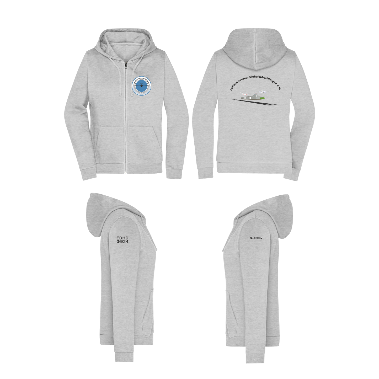 Damen ZIP-Hoodie LSV Eichsfeld-Göttingen
