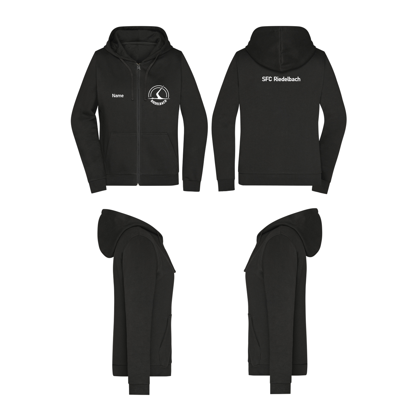 Damen ZIP-Hoodie SFC Riedelbach