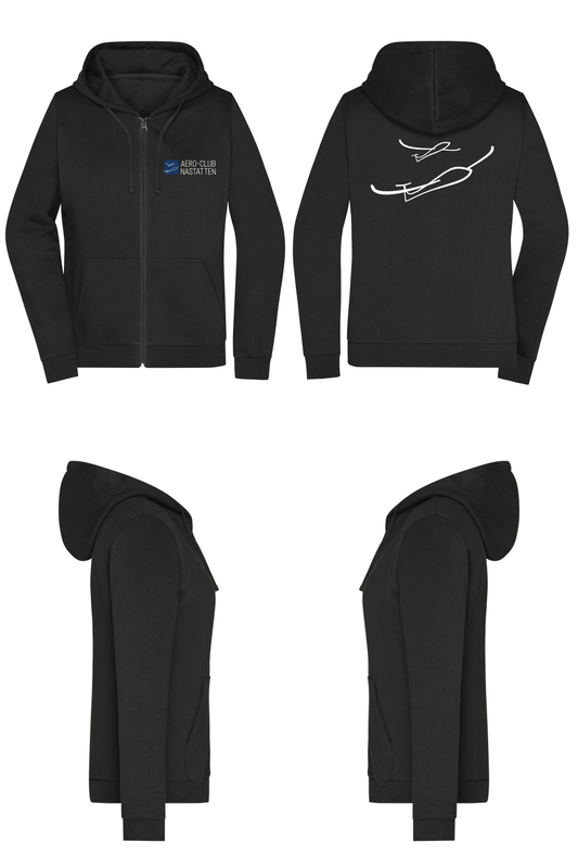 Damen ZIP-Hoodie Aero-Club Nastätten [DRUCK]