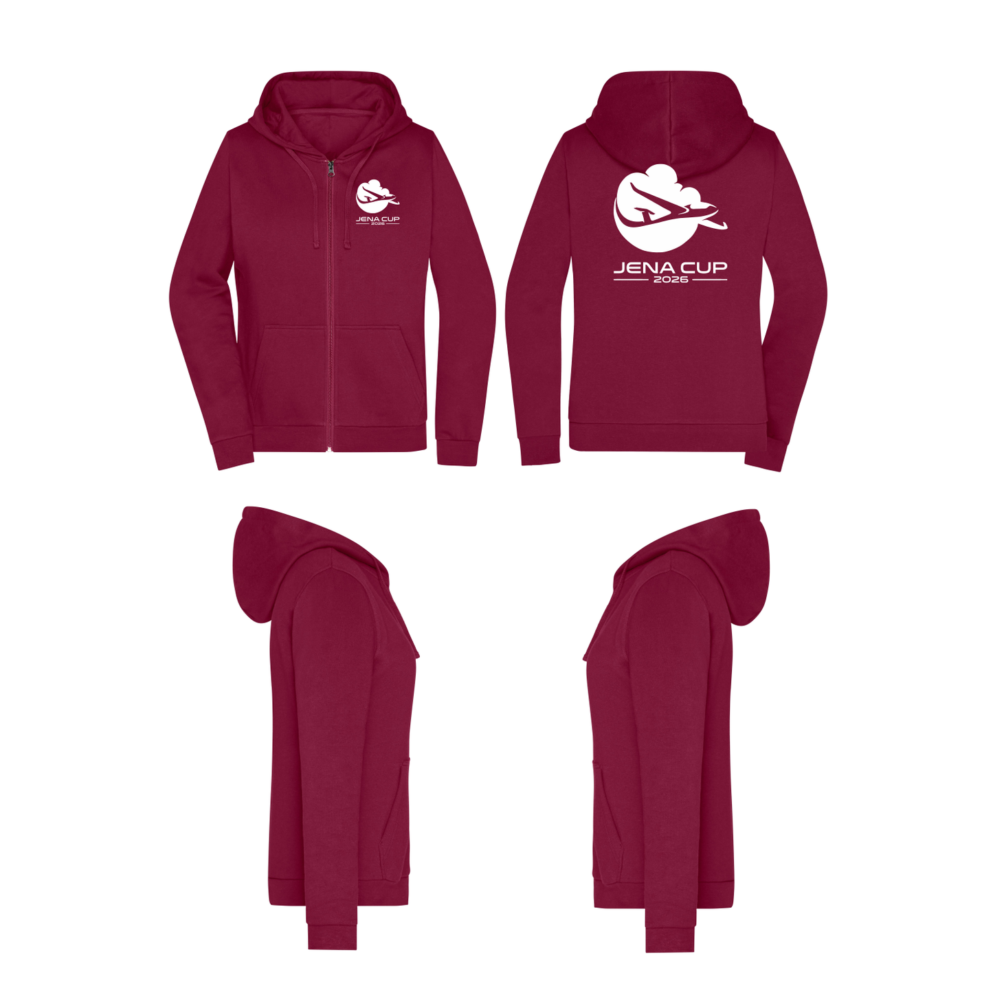 Damen ZIP-Hoodie JenaCup 2026