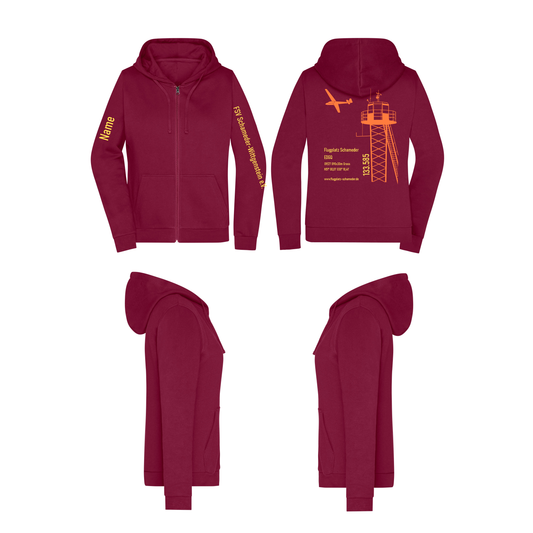 Damen ZIP-Hoodie FSV Schameder-Wittgenstein e.V.