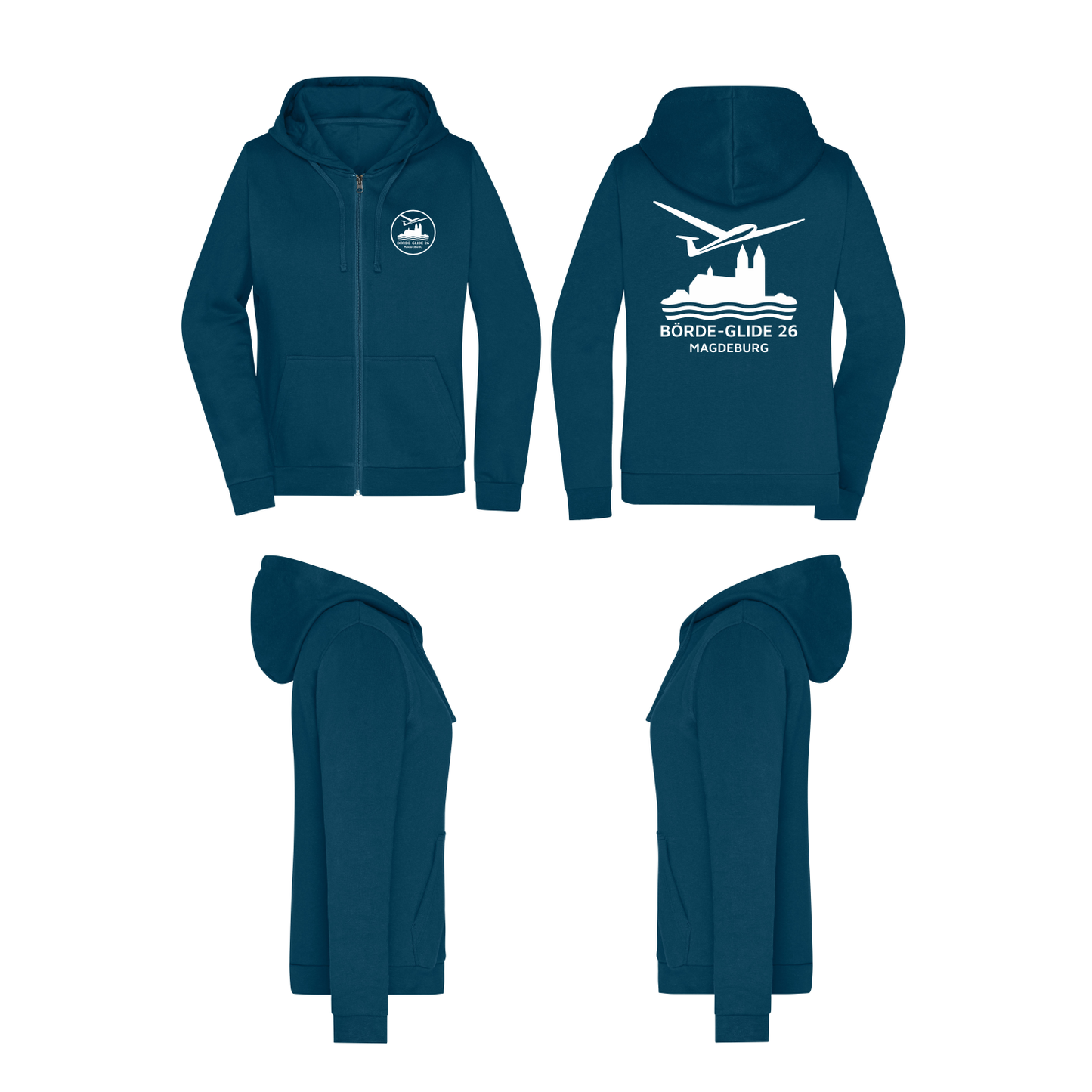 Damen ZIP-Hoodie Bördeglide 2026