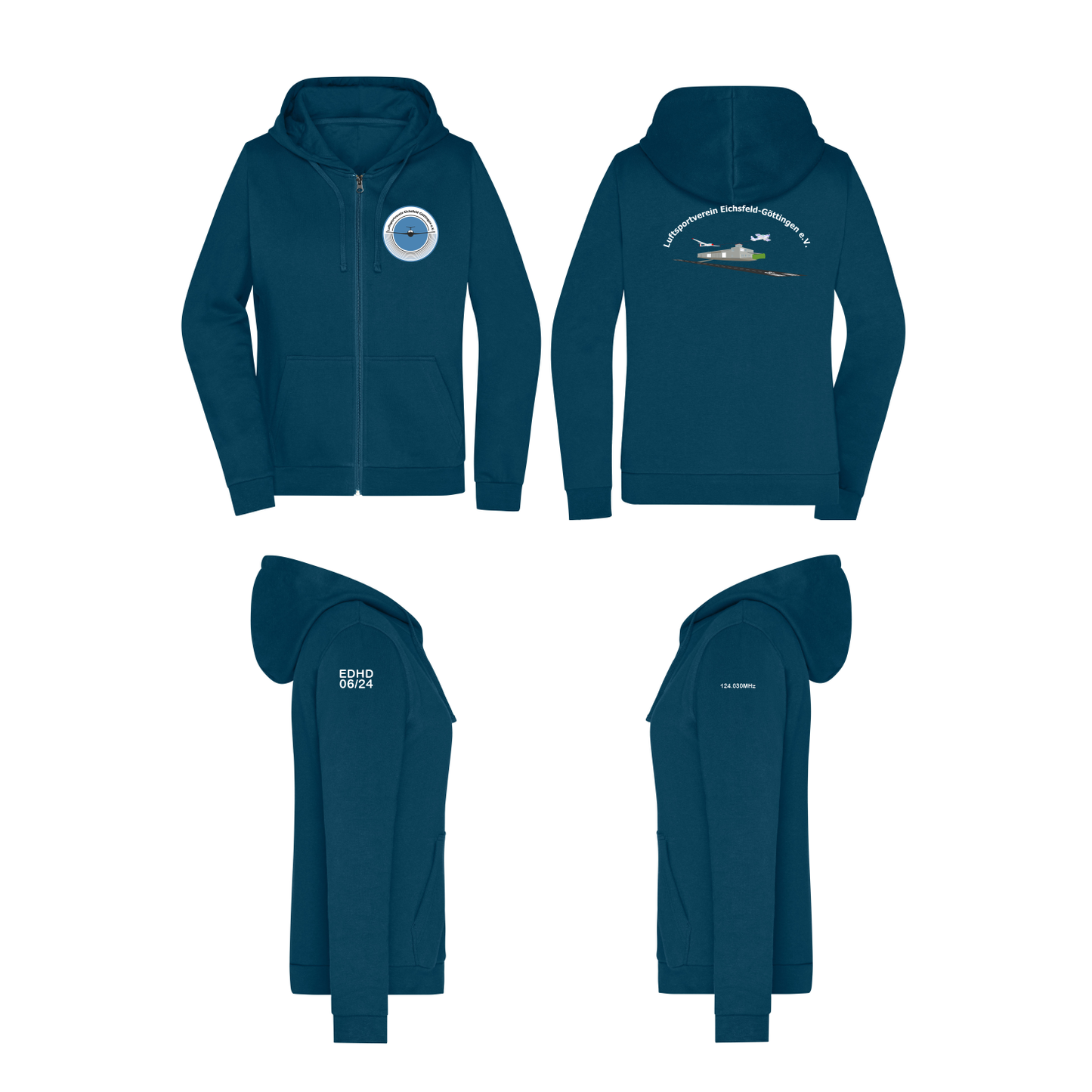 Damen ZIP-Hoodie LSV Eichsfeld-Göttingen