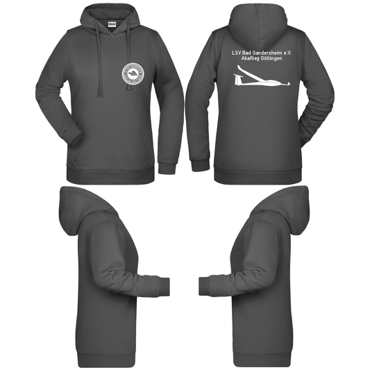 Damen Hoodie LSV Bad Gandersheim / Akaflieg Göttingen