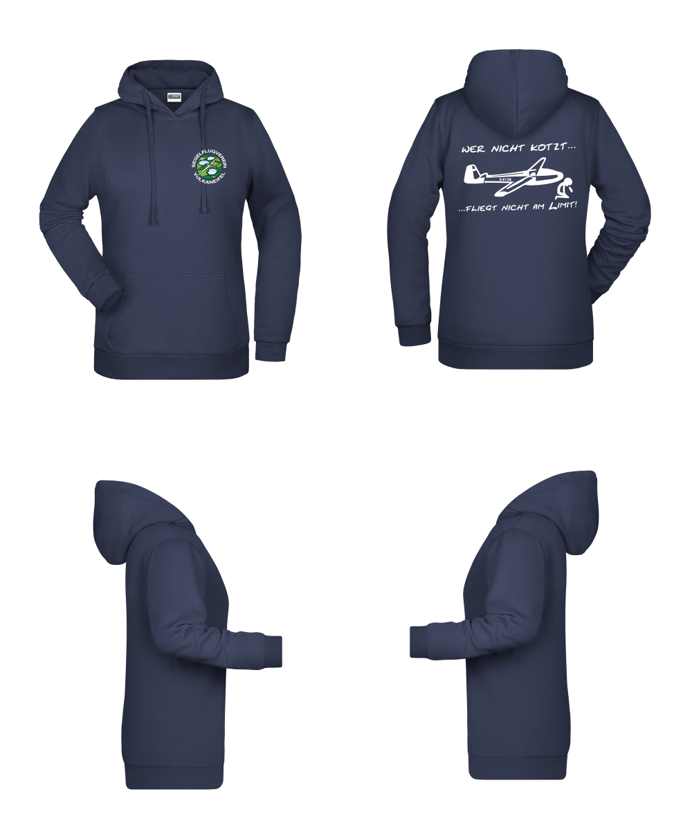 [Spruch] Damen Hoodie SFV Vulkaneifel