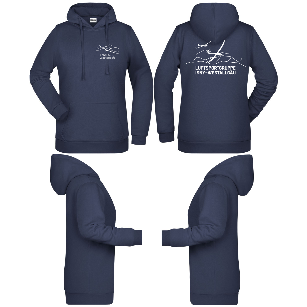 [neu] Damen Hoodie LSG Isny-Westallgäu