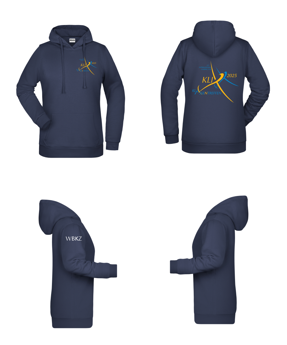 Damen Hoodie Klassentreffen 2025 Aeroteam Klix