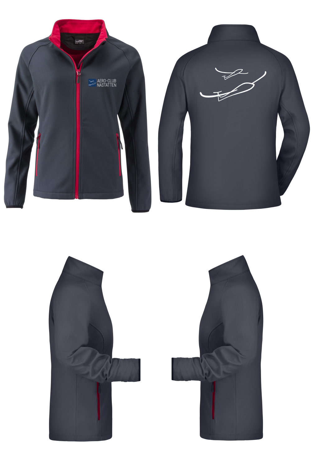 Damen Softshelljacke Aero-Club Nastätten [STICK]
