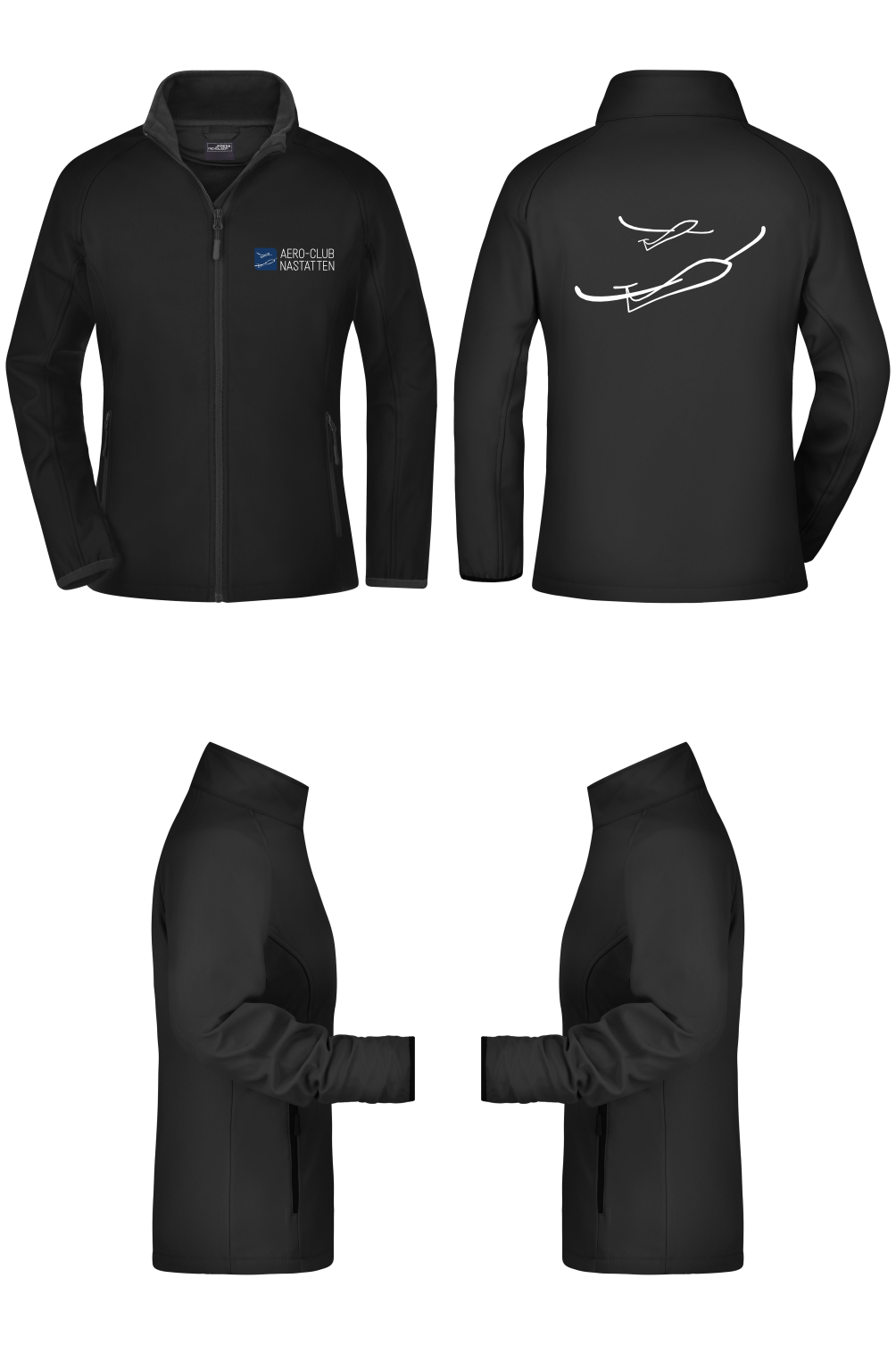 Damen Softshelljacke Aero-Club Nastätten [STICK]