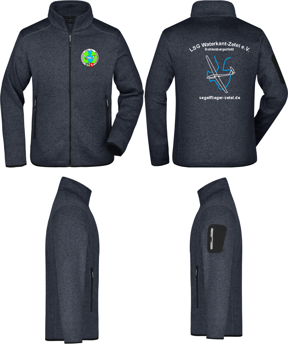 Herren Fleecejacke LSG Waterkant-Zetel
