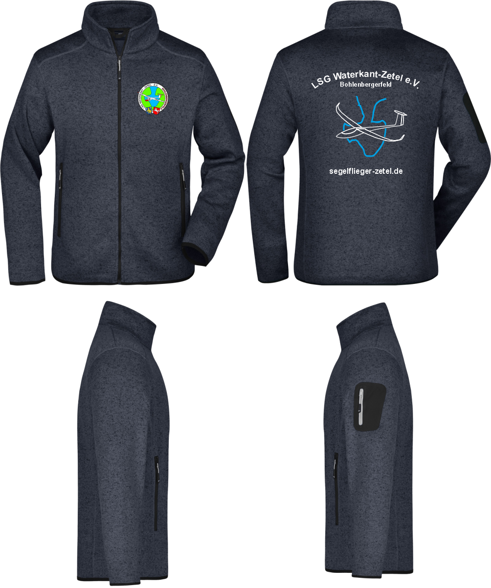 Herren Fleecejacke LSG Waterkant-Zetel