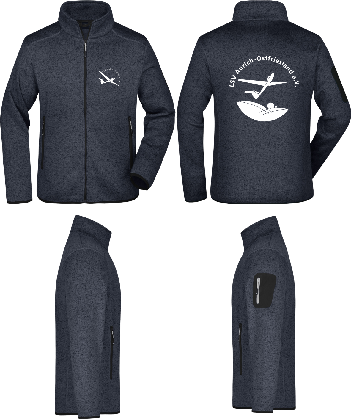 unisex Fleecejacke LSV Aurich-Ostfriesland e.V.