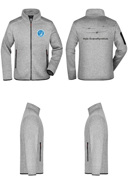 Herren Fleecejacke Vejle Svæveflyveklub