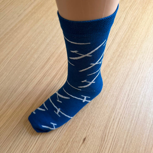 Segelflieger-Socken "PULK"