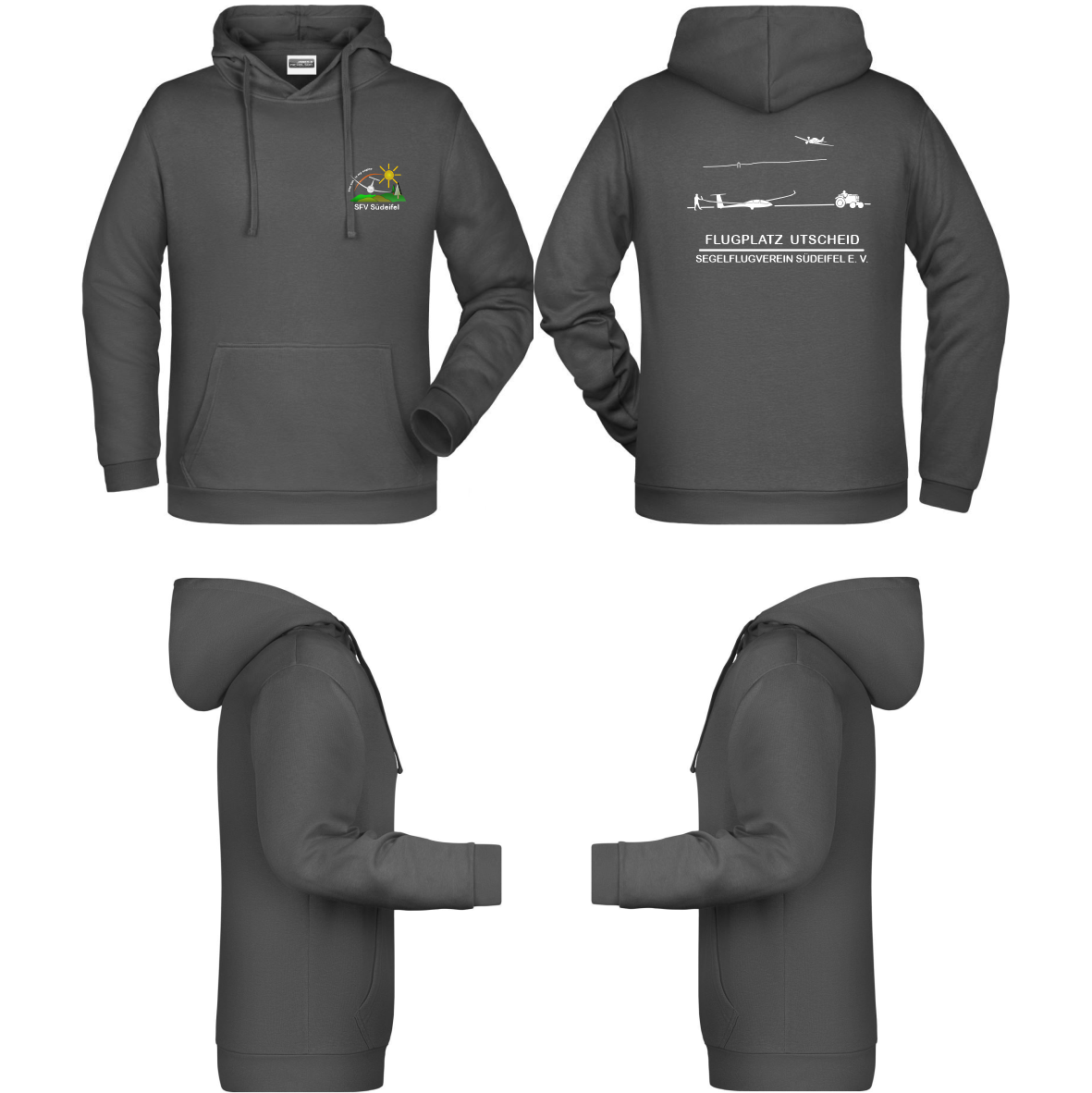 Herren Hoodie SFV Südeifel (80% Baumwolle, 20% Polyester)
