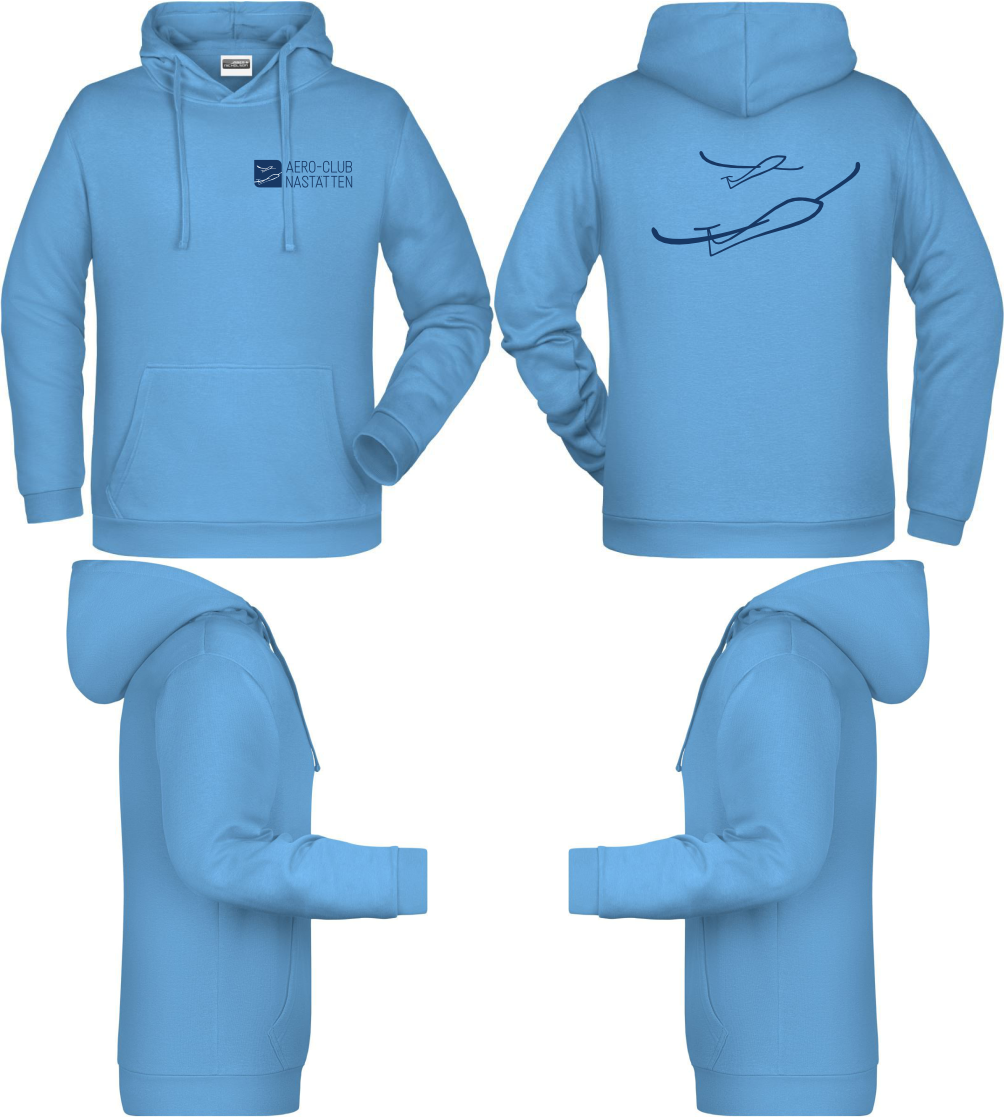 Herren/unisex Hoodie Aero-Club Nastätten [DRUCK]