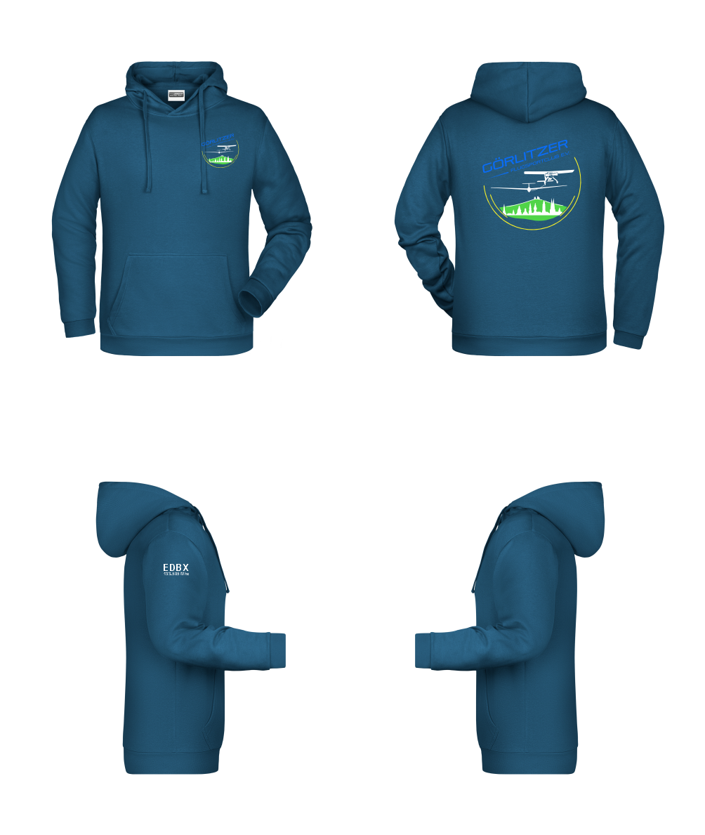 unisex Hoodie Görlitzer Flugsportclub